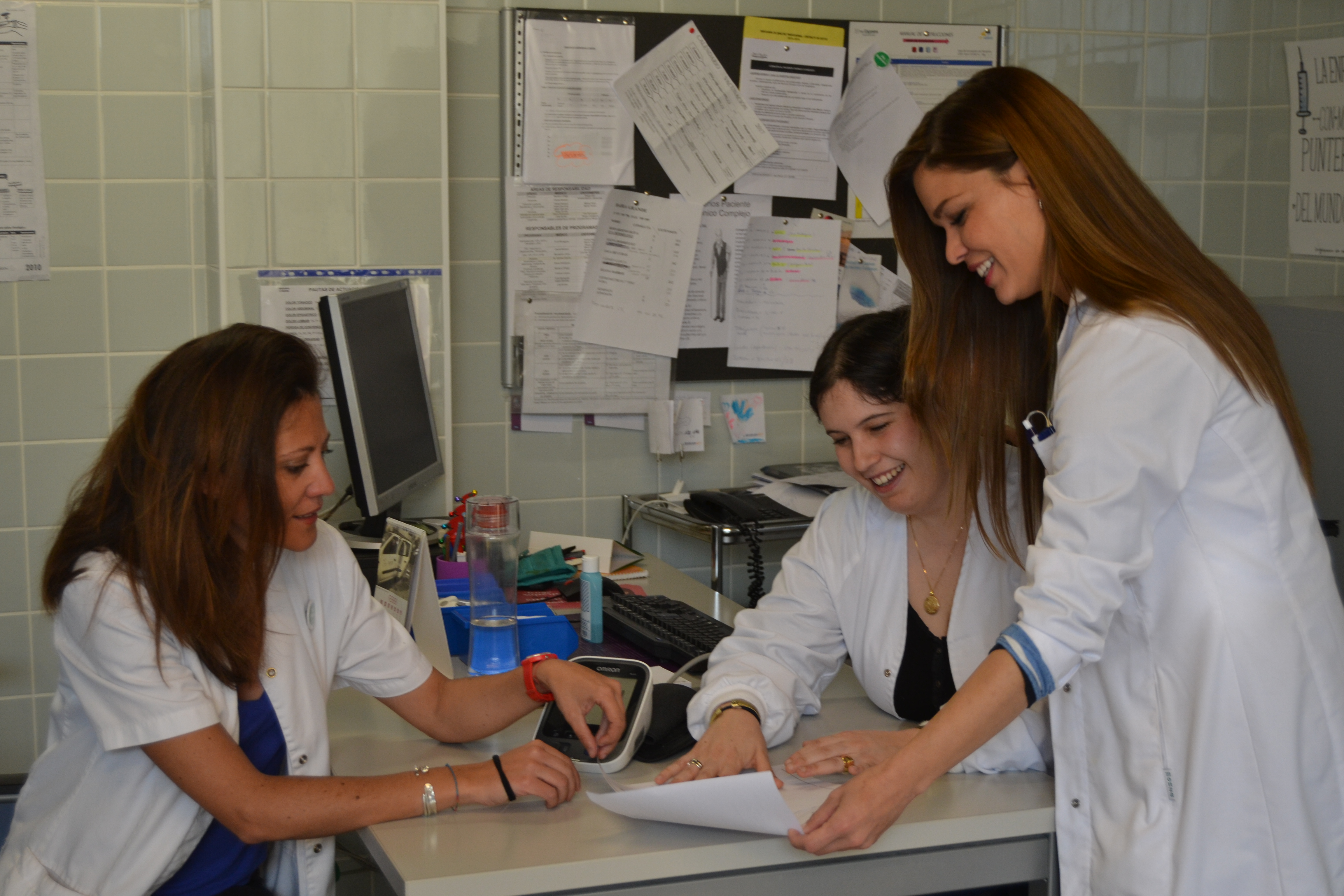 Enfermeras del CS Bahía Azul