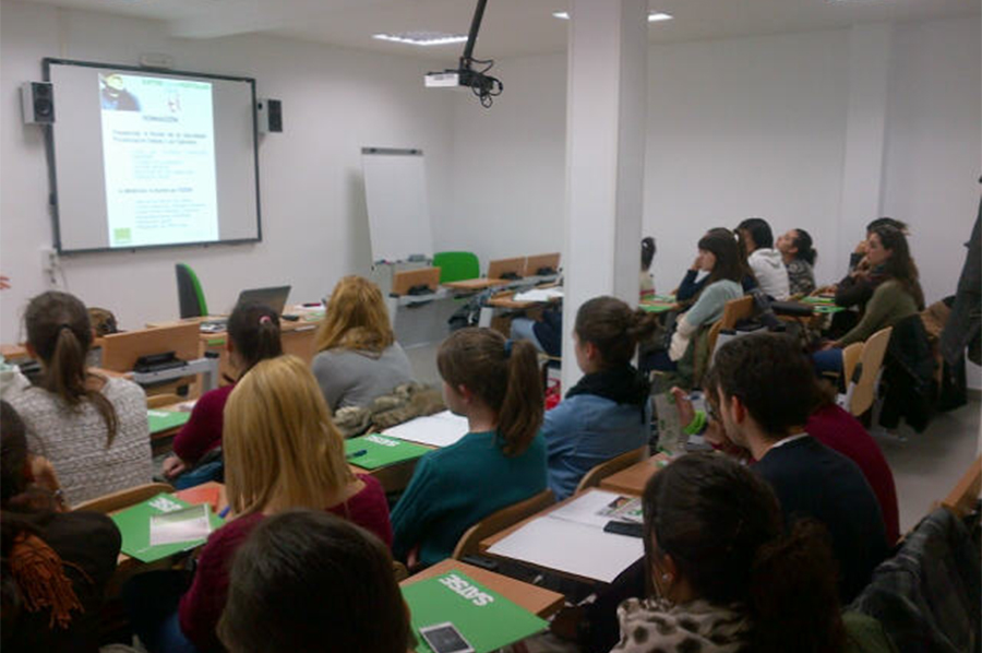 SATSE con los estudiantes