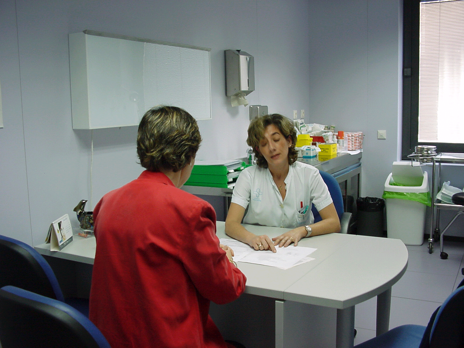 Consulta de Enfermería del Hospital Santa Cristina