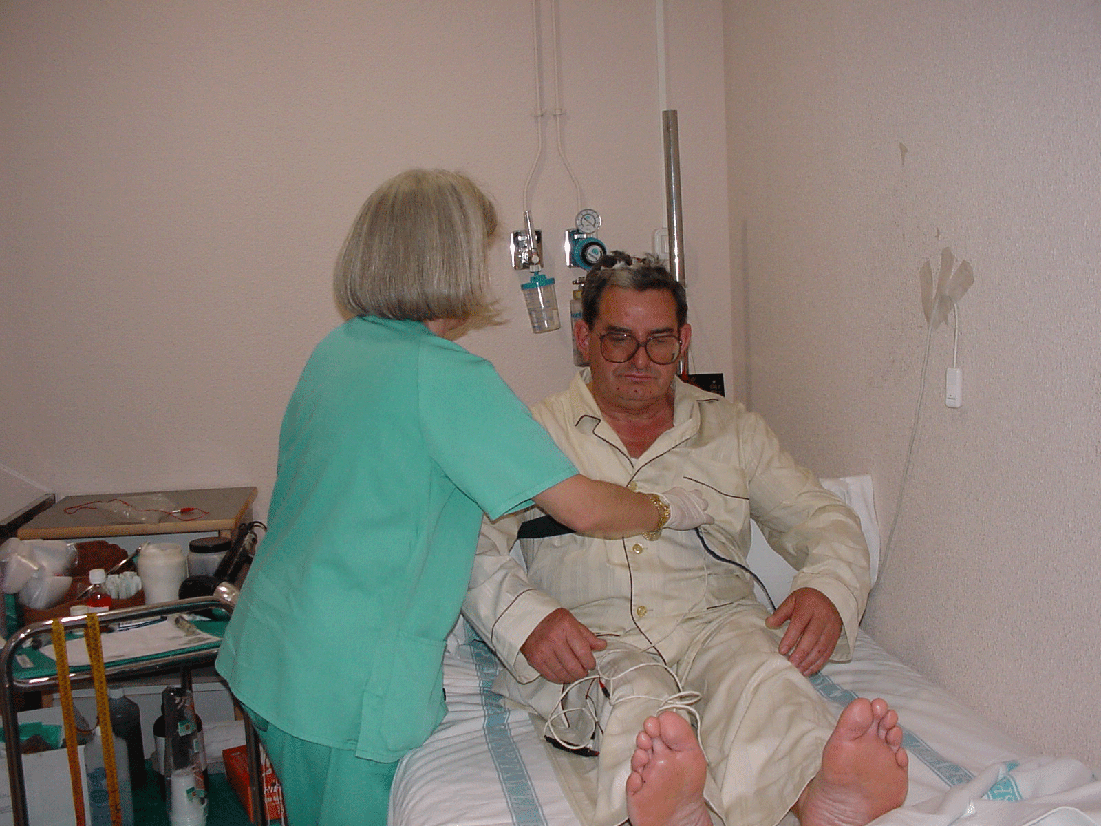 Enfermera del Hospital de la Paz