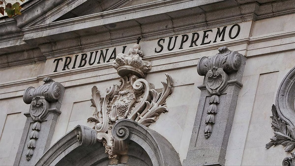 Fachada del Tribunal Supremo