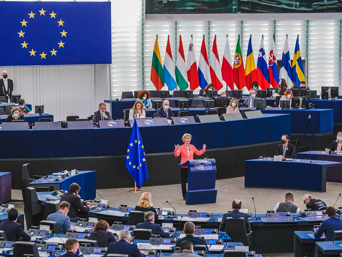 Sesión del Parlamento Europeo
