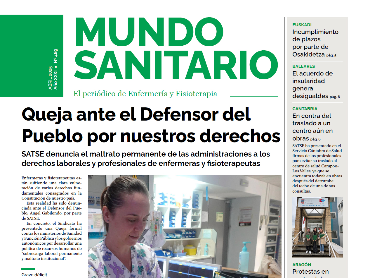 Mundo Sanitario: Abril 2025