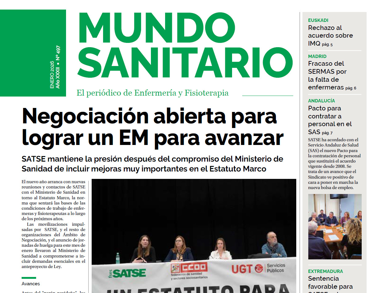 Mundo Sanitario: Enero 2026