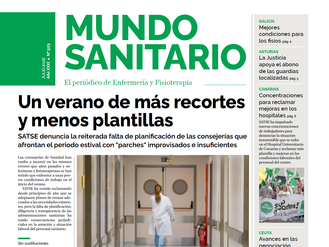 Mundo Sanitario: Julio 2026