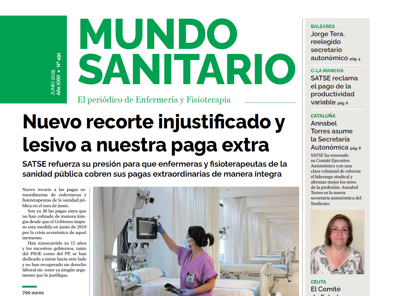 Mundo Sanitario: Junio 2025