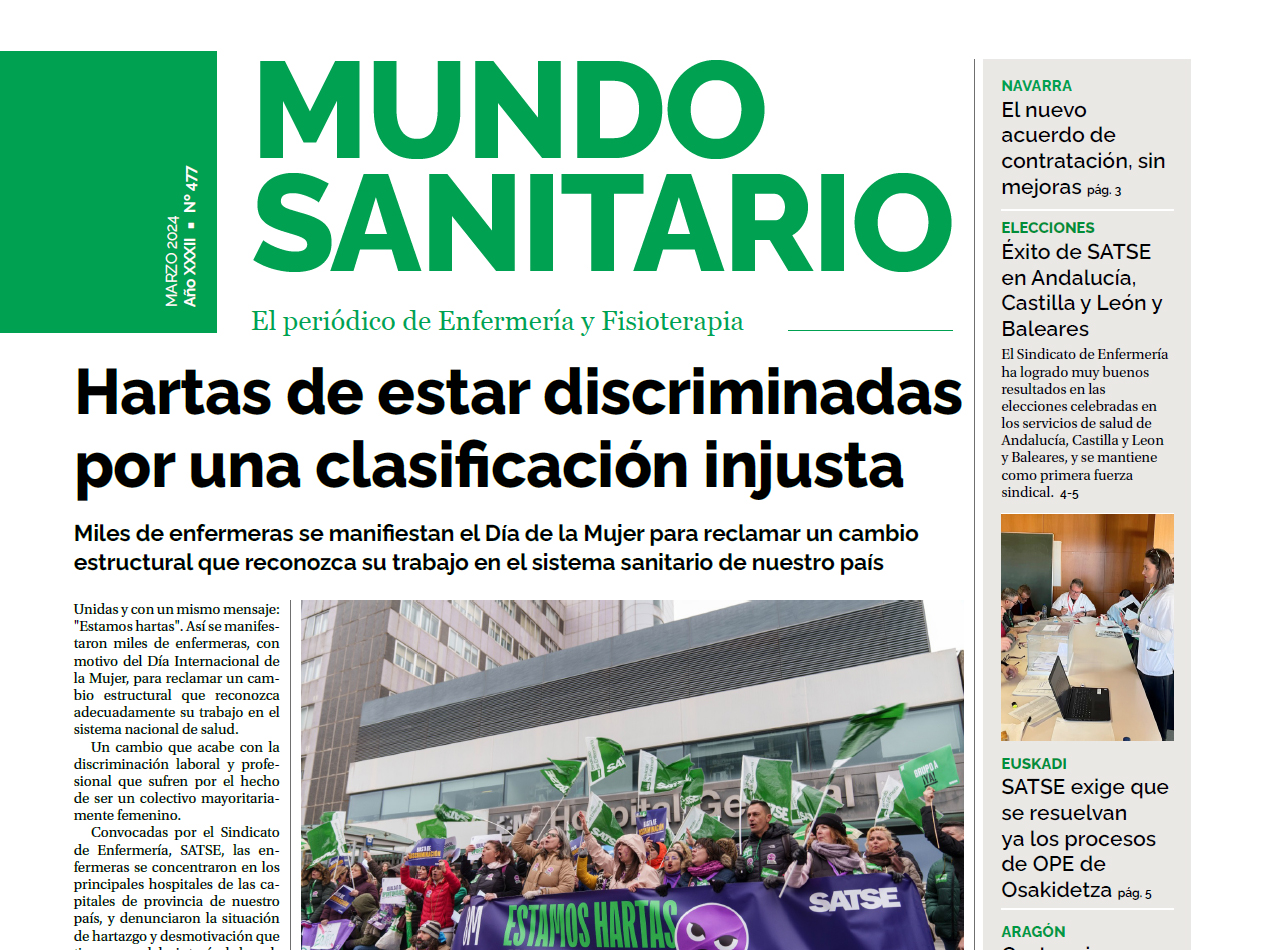 Mundo Sanitario: Marzo 2024