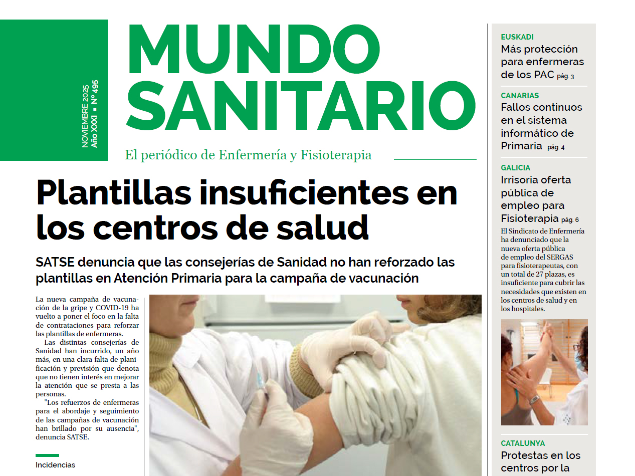 Mundo Sanitario: Noviembre 2025