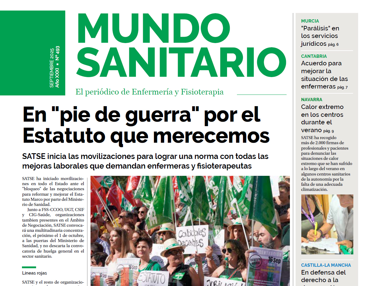 Mundo Sanitario: Septiembre 2025