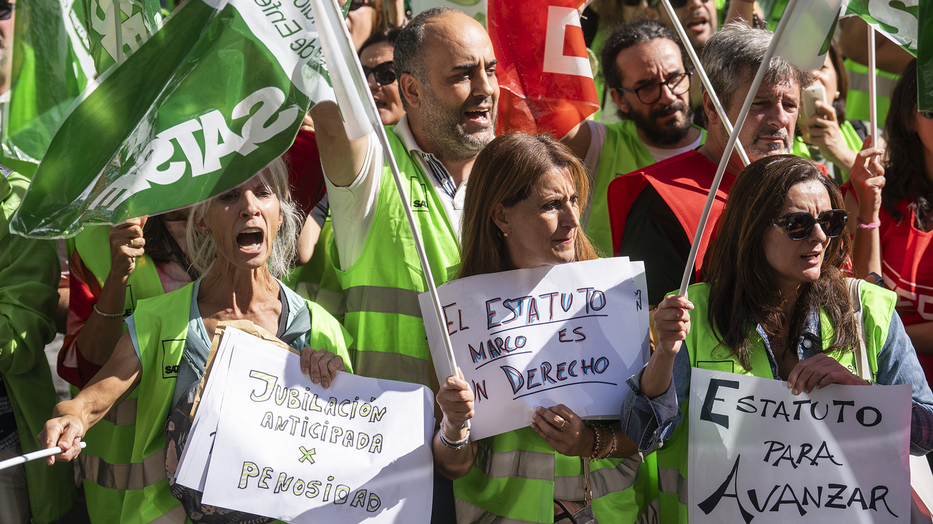 Quedan asuntos muy importantes que acordar: clasificación justa y retribuida, jubilación anticipada y parcial, y 35 horas